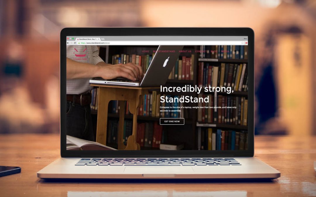 Website Design and Development for StandStand Desks