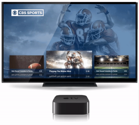 Creating a Genre Defining UX for CBS Sports Apple TV OTT